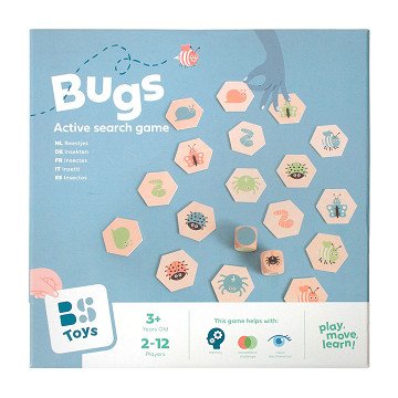 BS Toys Wooden Animals Search Game, 20pcs.