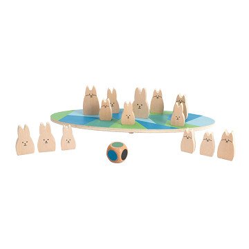 BS Toys Holz-Balance-Spiel Kaninchen