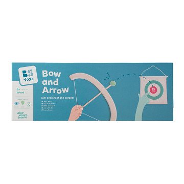 BS Toys Bow and Arrow Set with Target, 4pcs.