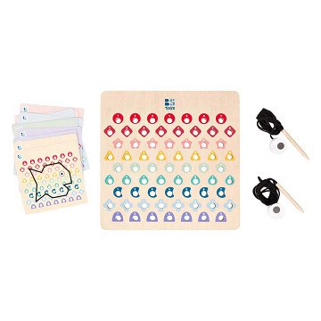 BS Toys Wooden Wire and Code