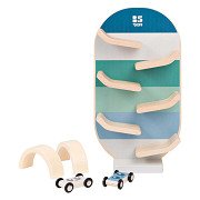 BS Toys Holzrennstrecken-Set – 3-tlg.