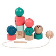 BS Toys Wooden Beads Junior - 13pcs.