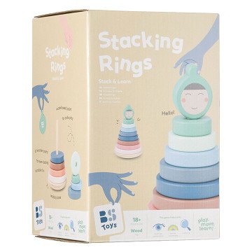 BS Toys Stapelringe aus Holz