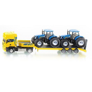 Siku 1984 Trailer With Tractors 1:50