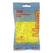 Hama Iron-on Beads - Yellow Pastel (043), 1000 pcs.