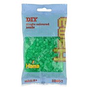 Hama Iron-on Beads - Green Transparent (016), 1000 pcs.