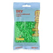 Hama Iron-on Beads - Green Neon (037), 1000 pcs.