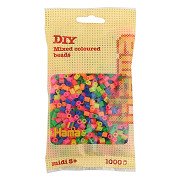 Hama Iron-on Bead Mix 1 - Neon (051), 1000 pcs.