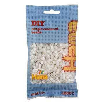 Hama Iron-on Beads - Pearl White (064), 1000 pcs.