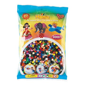 Hama Iron-on Bead Mix, 3000 pcs.