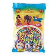 Hama Ironing Bead Mix - Pastel (201-50), 3000 pcs.