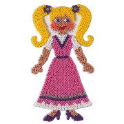 Hama Ironing Bead Board Girl