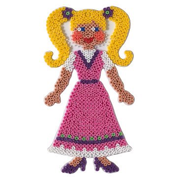 Hama Ironing Bead Board Girl