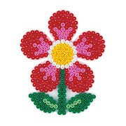 Hama Midi Ironing Bead Board - Flower