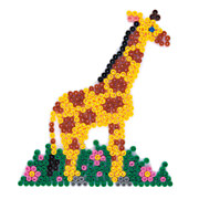 Hama Bügelperlen Steckplatte – Giraffe