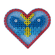 Hama Ironing Bead Board - Maxi Heart