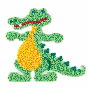 Hama Bügelperlen Steckplatte – Krokodil