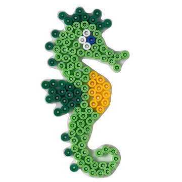 Hama Iron-on Bead Board - Sea Horse