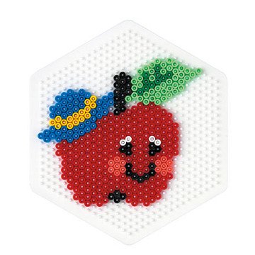 Hama Ironing Bead Board - Hexagon Large