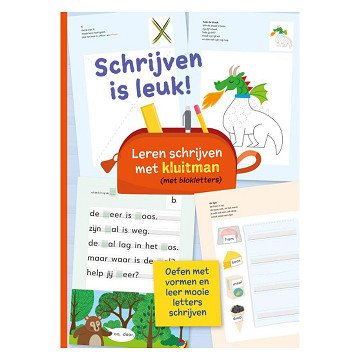 Leren schrijven met Kluitman - Schrijven is leuk! (AVI-M3)