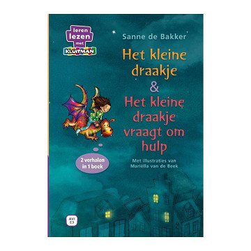 Leren lezen met Kluitman. Het kleine draakje 2-in-1