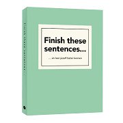 Finish these sentences Fill-in book