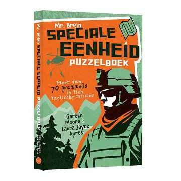 Mr. Brain Special Unit Puzzle Book