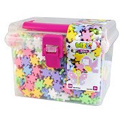Meli Minis Pastell-Bausteine Reisebox, 1100 Stück.