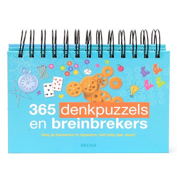 365 denkpuzzels en breinbrekers.