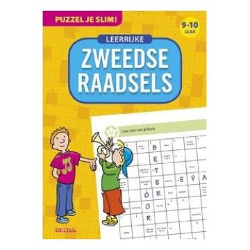 Puzzle your way to smart! Educational Swedish riddles 9-10 JR