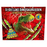 Tödliche Dinosaurier-Stickerbuch