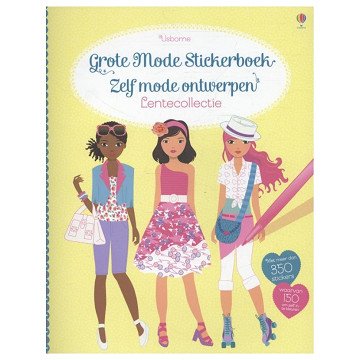 Big Fashion Sticker Book - Spring Collection (350 stickers)