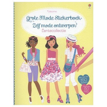 Grote Mode Stickerboek - Lentecollectie (350 stickers)