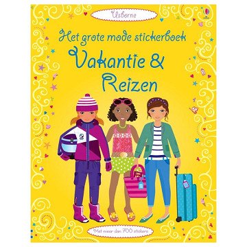 Grote Mode Stickerboek - Vakantie & Reizen (700 stickers)