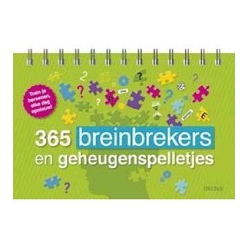 365 breinbrekers en geheugenspelletjes