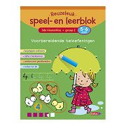 Toller Spiel- und Lernblock. Vorbereitende Zählübungen 5-