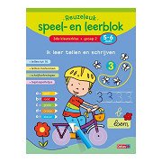 Toller Spiel- und Lernblock, der mir viel Spaß macht. Ich lerne zählen und schreiben 5-