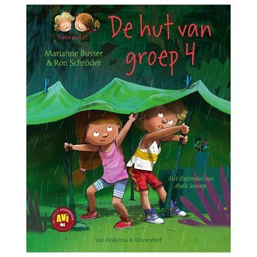 De hut van groep 4 - AVI-M4