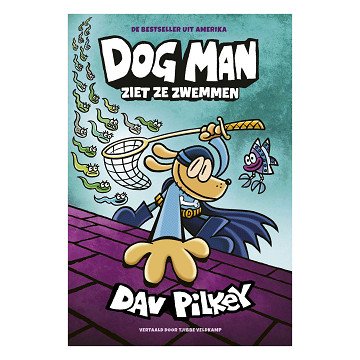 Dog Man ziet ze zwemmen