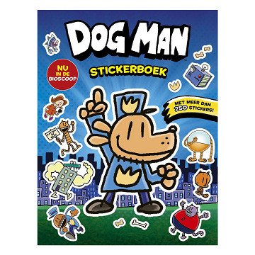 Dog Man Stickerboek
