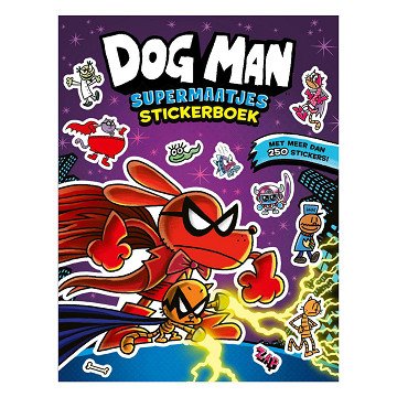Dog Man Super Buddies Stickerbuch
