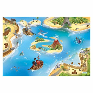 Pirate play mat, 100x150cm