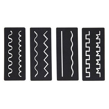 Duvet Cover Stencils Foam, 4 pcs.