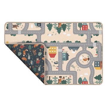 Baby Speelkleed Bosdieren, 100x150cm