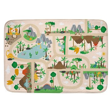 Play mat Dino world, 100x150cm