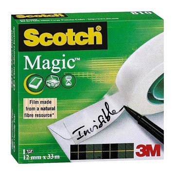 Klebeband Scotch Magic 810 Matt - 12 mm x 33 m