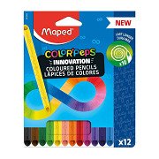 Maped Color Peps Infinity colored pencils set 12 colors
