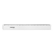 Ruler M+R 4116 basic plastic 300mm transparent