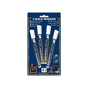 Krijtstift Rond Wit 1-2mm, 4st
