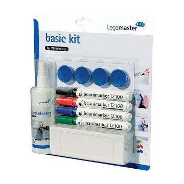 Whiteboard-Zubehör-Set, 10-tlg.